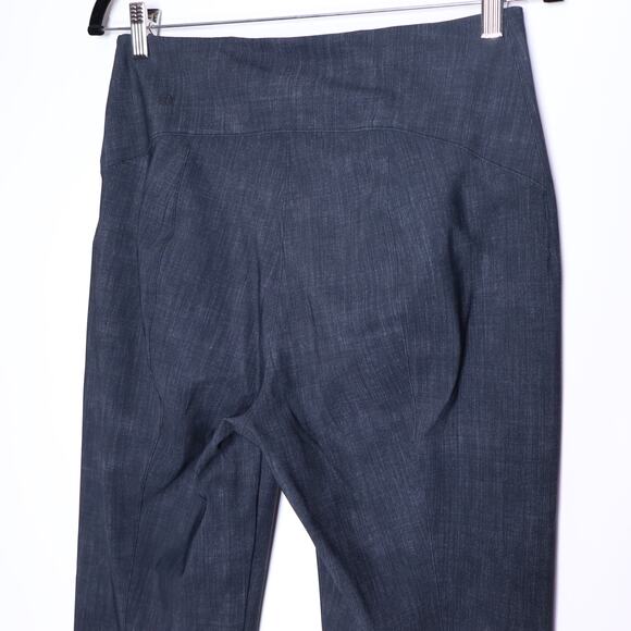 LULULEMON Here to There High Rise Pant Crosshatch Black Performance Women's 10 - Picture 5 of 8